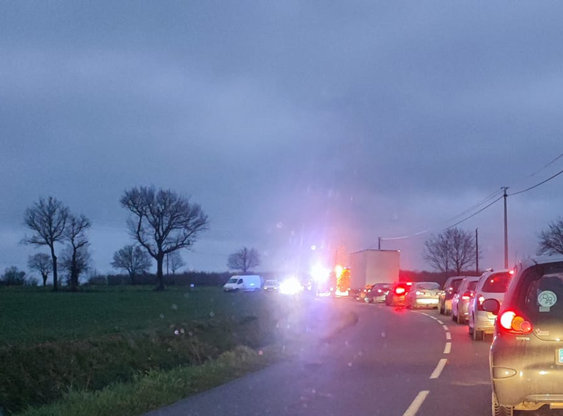 Accident de la route ce mercredi 16 février à Châtelain